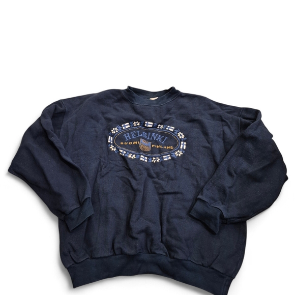 tavako Other - Vintage Navy Blue Men's Sweater By Tavako Size XL